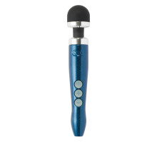 Вібромасажер DOXY Die Cast 3R Blue Flame, дуже потужний, живлення 220В, металевий корпус