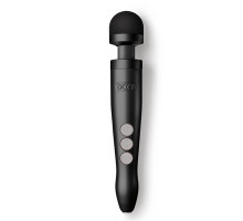 Вібромасажер DOXY Die Cast 3R Matte Black, потужний, живлення 220В, металевий корпус