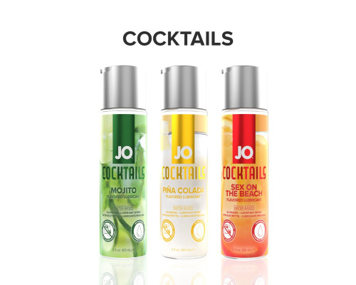 Лубрикант на водній основі System JO Cocktails - Pina Colada без цукру, рослинний гліцерин (60 мл)