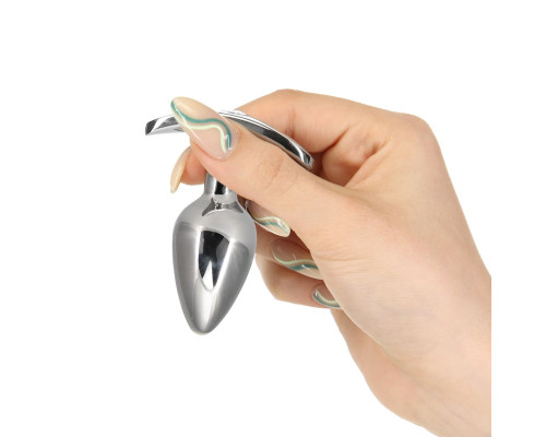 Анальна пробка Pillow Talk Sneaky Luxurious Stainless Steel Anal Plug