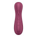 Вакуумний вібратор, кліторальний стимулятор Satisfyer Pro 2 Generation 3 with Liquid Air Connect App Wine Red