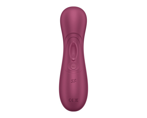 Вакуумний вібратор, кліторальний стимулятор Satisfyer Pro 2 Generation 3 with Liquid Air Wine Red