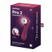 Вакуумний вібратор, кліторальний стимулятор Satisfyer Pro 2 Generation 3 with Liquid Air Wine Red