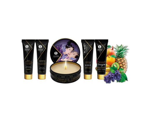 Подарочный набор Shunga GEISHAS SECRETS – Exotic Fruits: для шикарной ночи вдвоем