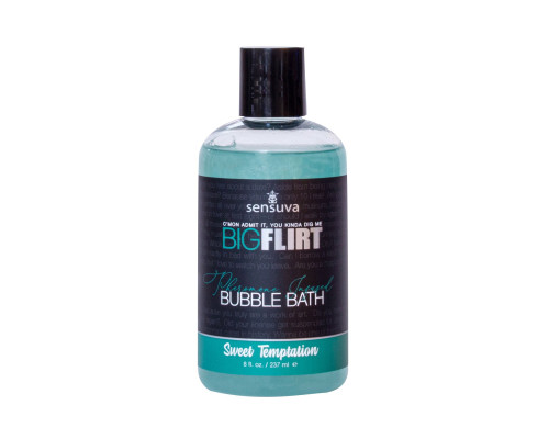 Пена для ванны Sensuva - Big Flirt Pheromone Bubble Bath - Sweet Temptation (237 мл)