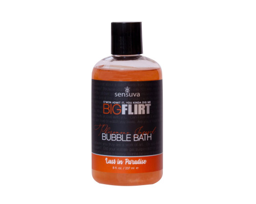 Пена для ванны Sensuva - Big Flirt Pheromone Bubble Bath - Lust in Paradise (237 мл)