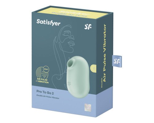 Вакуумний стимулятор Satisfyer Pro To Go 2 Mint
