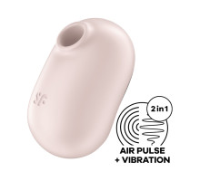 Вакуумний стимулятор Satisfyer Pro To Go 2 Beige