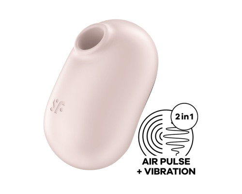 Вакуумний стимулятор Satisfyer Pro To Go 2 Beige