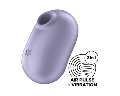 Вакуумний стимулятор Satisfyer Pro To Go 2 Violet
