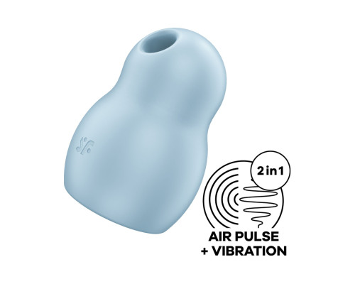 Вакуумний стимулятор Satisfyer Pro To Go 1 Blue
