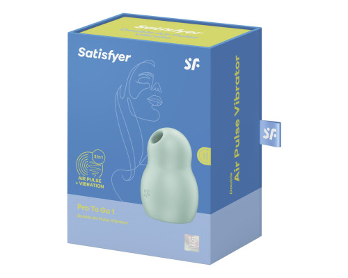 Вакуумний стимулятор Satisfyer Pro To Go 1 Mint