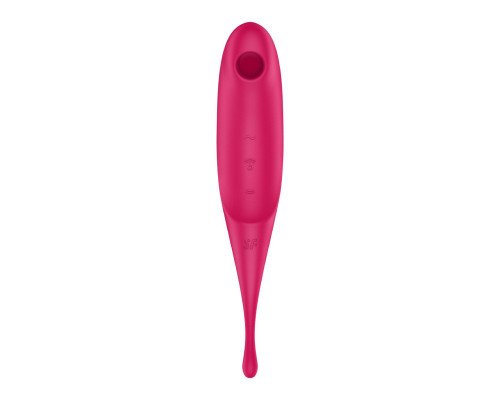 Вакуумний стимулятор Satisfyer Twirling Pro Red