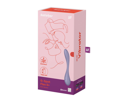 Універсальний вібратор Satisfyer G-Spot Flex 5+ Lilac