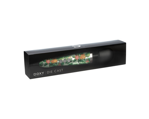 Вібромасажер DOXY Die Cast PINEAPPLE, дуже потужний, живлення 220В, металевий корпус