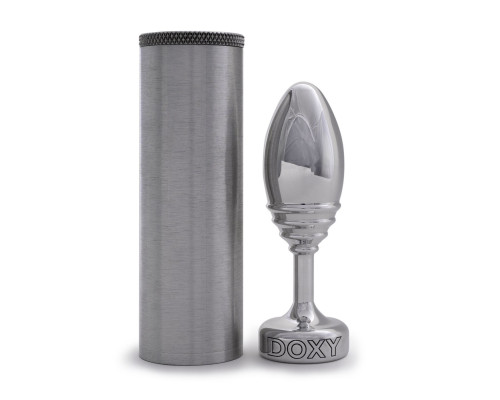Анальная пробка DOXY Butt Plug RIBBED