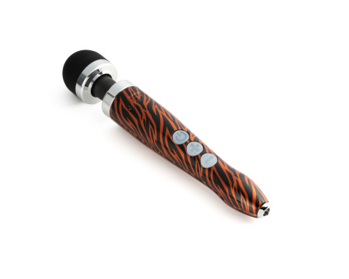 Вібромасажер DOXY Die Cast 3R TIGER, дуже потужний, живлення 220В, металевий корпус