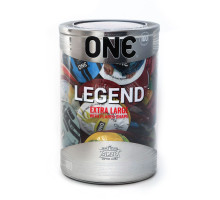 Набір презервативів ONE Legend Extra Large 100 шт, мегапак тюб