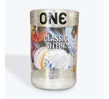 Набір презервативів ONE Classic Select - Contest Collection 100 шт, мегапак тюб