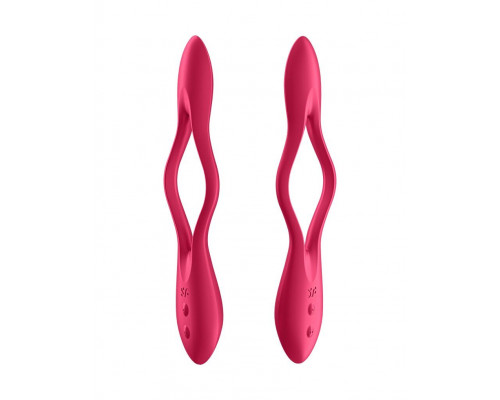 Універсальний гнучкий вібратор для пар Satisfyer Elastic Joy Red