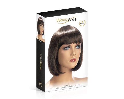 Перука World Wigs SOPHIE SHORT CHESTNUT