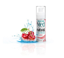 Лубрикант на водній основі з екстрактом фітопланктону Amoreane Cherry (50 мл), морський колаген