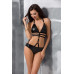 Боди монокини под латекс LAMIS BODY black S/M - Passion Exclusive