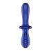 Скляний дилдо Satisfyer Double Crystal (light blue)