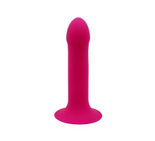 Ділдо з присоскою Adrien Lastic Hitsens 2 Pink, відмінно для страпону, макс діаметр 4см, довжина 16,7см