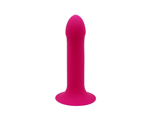 Ділдо з присоскою Adrien Lastic Hitsens 2 Pink, відмінно для страпону, макс діаметр 4см, довжина 16,7см