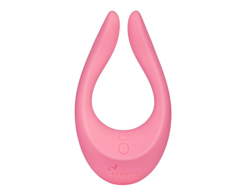 Вібратор для пар Satisfyer Endless Joy Pink, 3 незалежні мотори, багатофункціональний