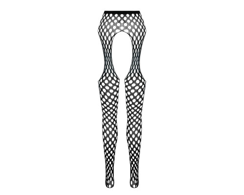 Еротичні колготки-бодістокінг Passion ECO S003 black