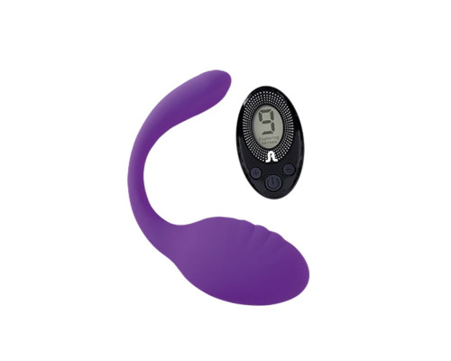 Віброяйце зі стимулятором клітора Adrien Lastic Smart Dream II з пультом LRS