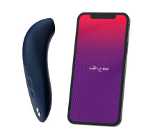 Вакуумний смарт-стимулятор для пар Melt by We-Vibe Midnight Blue, зручно поєднувати з проникним секс
