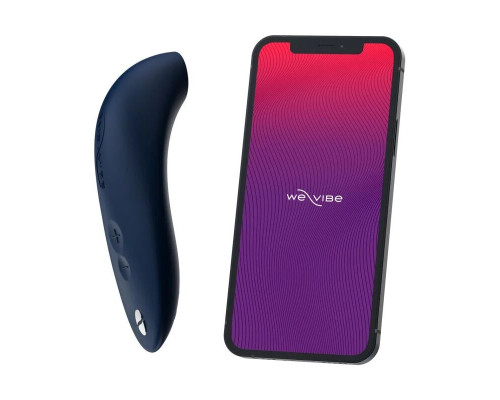 Вакуумний смарт-стимулятор для пар Melt by We-Vibe Midnight Blue, зручно поєднувати з проникним секс