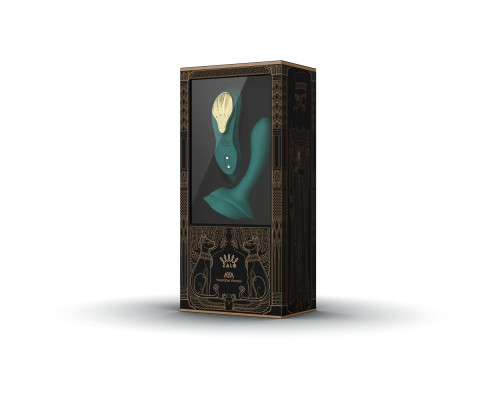 Смарт-вібратор у трусики Zalo — AYA Turquoise Green, насадка та пульт ДК