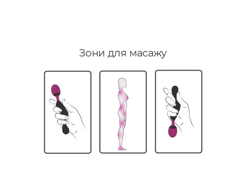 Вібромасажер Adrien Lastic Symphony, дуже гнучка головка, потужний, зручна ручка