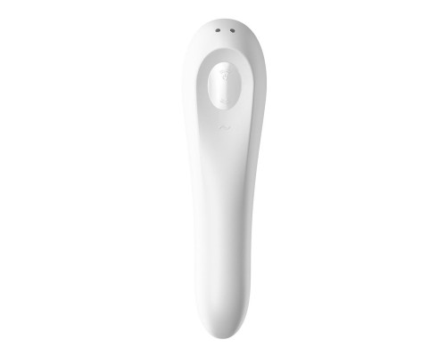 Смарт-вібратор та вакуумний стимулятор 2в1 Satisfyer Dual Pleasure White