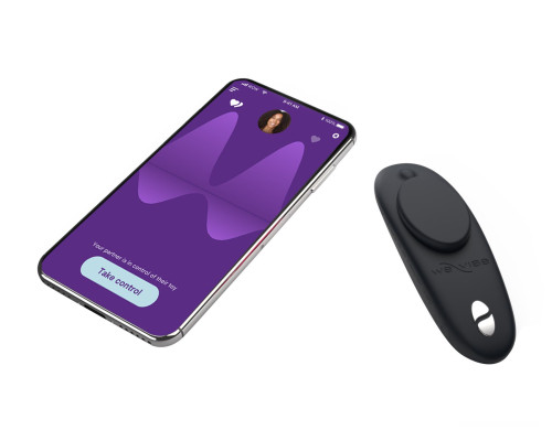 Смарт-вібратор у трусики We-Vibe Moxie Satin Black з пультом ДК