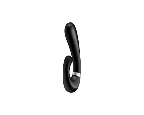 Смарт вібратор кролик із підігрівом Satisfyer Heat Wave Black
