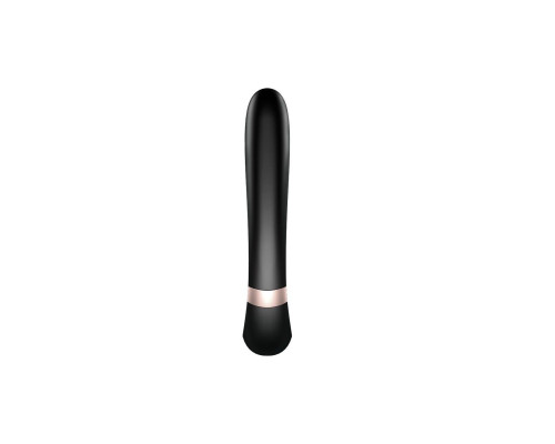 Смарт вібратор кролик із підігрівом Satisfyer Heat Wave Black