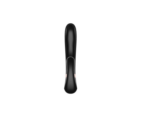 Смарт вібратор кролик із підігрівом Satisfyer Heat Wave Black