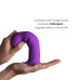 Ділдо з вібрацією Adrien Lastic Hitsens 3 Purple, відмінно для страпону, діаметр 4см, довжина 18,2см