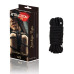 Мотузка для BDSM BTB Bondage Rope Black, довжина 10 м, діаметр 65 мм, поліестер