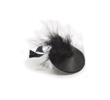 Пестіс - стикини Bijoux Indiscrets Burlesque pasties FEATHER, з пір'ям