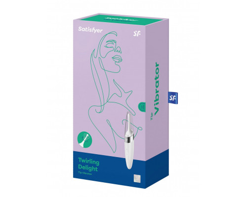 Вібратор для клітора Satisfyer Twirling Delight White