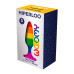 Анальна пробка Wooomy Hiperloo Silicone Rainbow Plug S