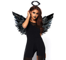 Leg Avenue Angel Accessory Kit Black