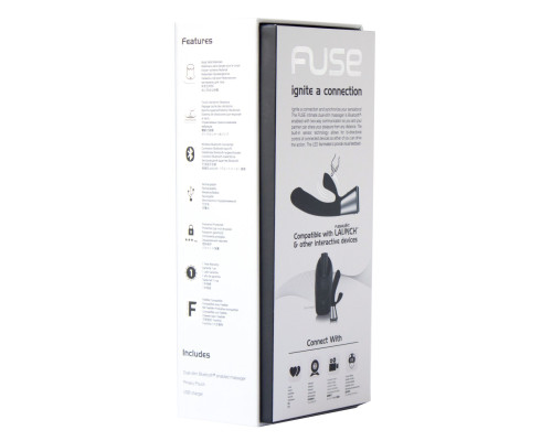 Інтерактивний вібратор-кролик Ohmibod Fuse for Kiiroo Black