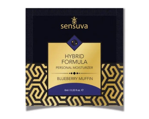 Пробник густой смазки Sensuva - Ultra-Thick Hybrid Formula Blueberry Muffin (6 мл)